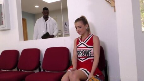 Sydney Cole is a randy cheerleader who cannot resist a BBC