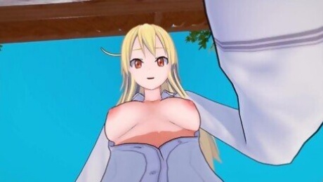 Futa Shiina Mashiro deepthroat Taker POV