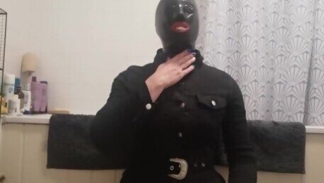 Rubber Doll locked in Rubbers Finest hood for 2 hours